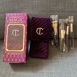 NEW IN BOX Charlotte Tilbury Magic Mini Brush Set Travel Size